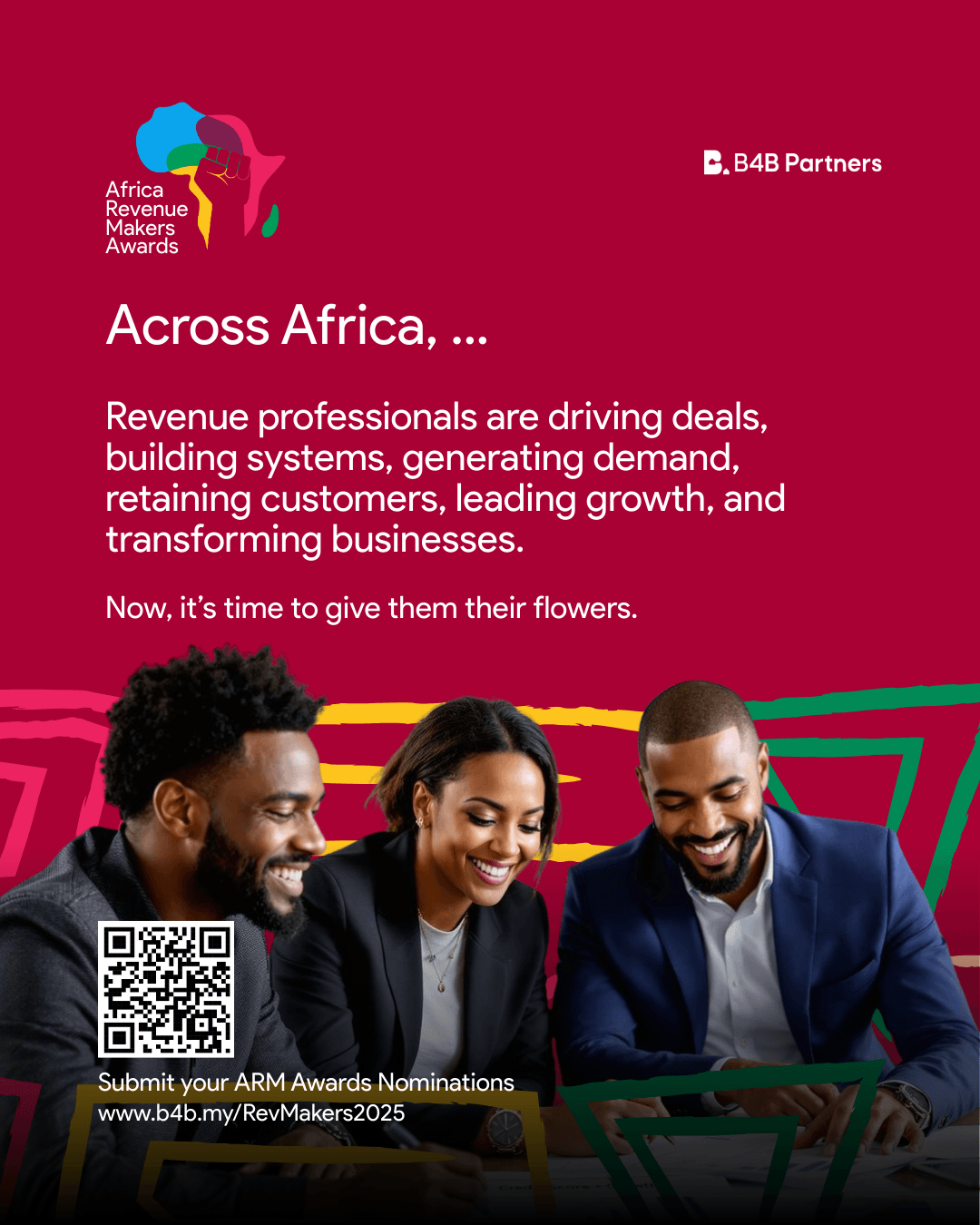 B4B Partners Launches Africa Revenue Makers Awards to Spotlight Revenue Leaders Driving Economic Growth