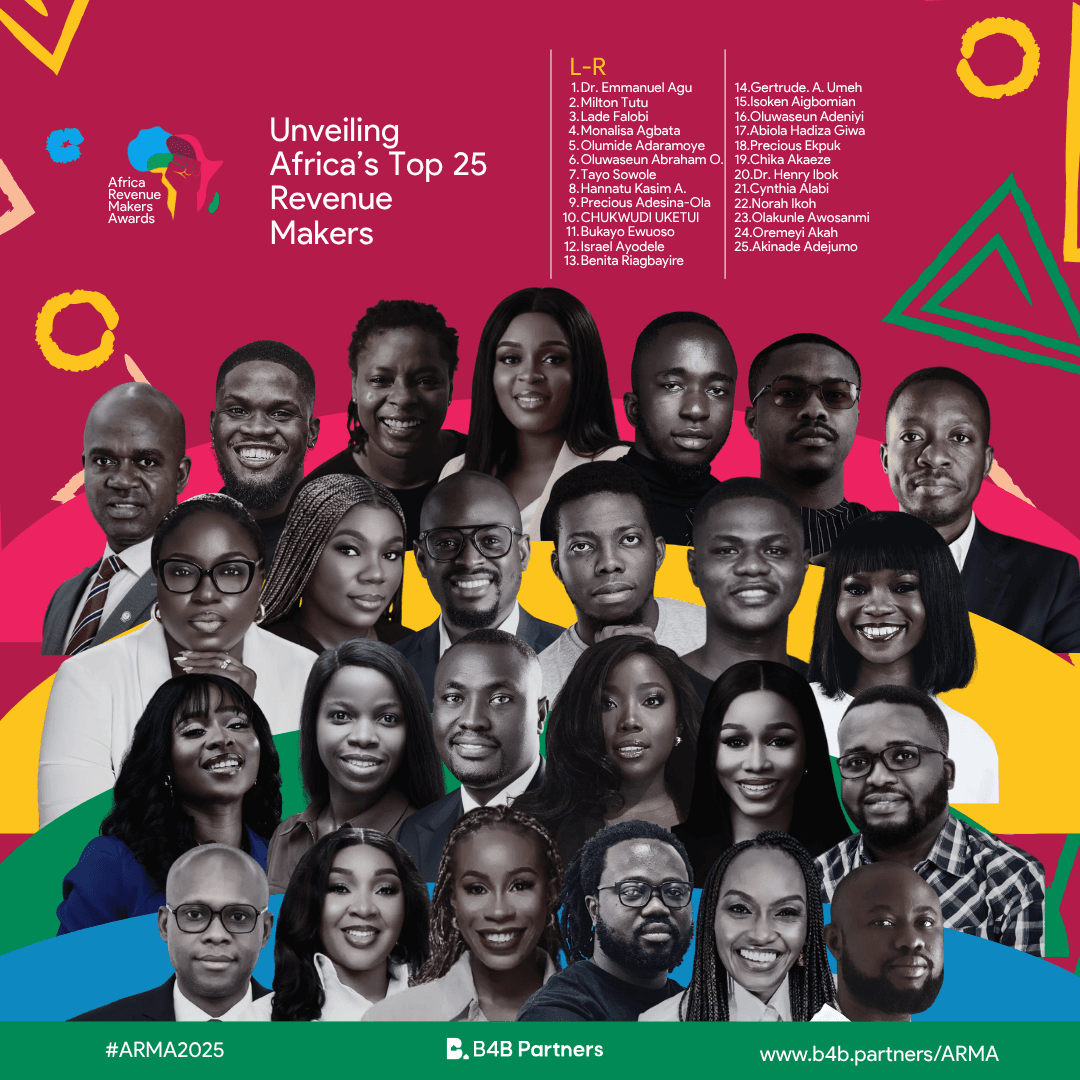 Meet the 2025 Africa Revenue Makers: Honouring the Professionals Powering Business Growth Across the Continent